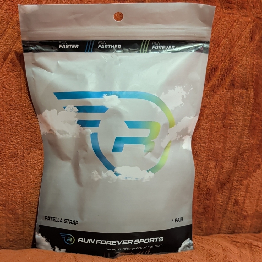 Forever 21 Black and White Patella Knee Strap